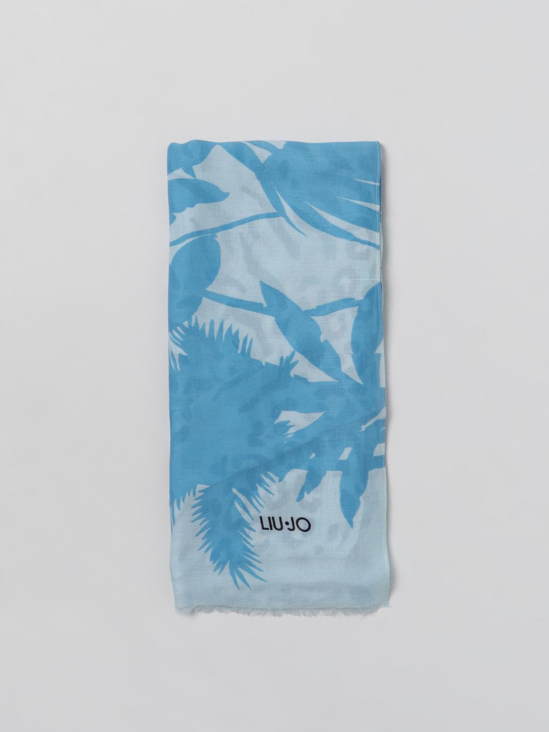 Liu Jo Scarf LIU JO Woman colour Gnawed Blue