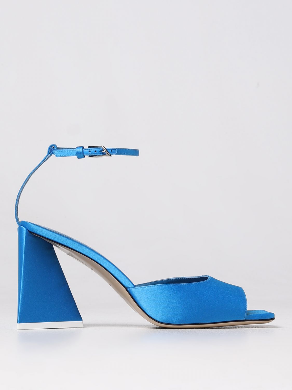 The Attico Heeled Sandals THE ATTICO Woman colour Turquoise