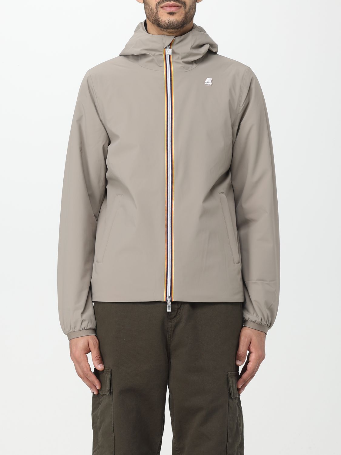 K-Way Jacket K-WAY Men colour Beige