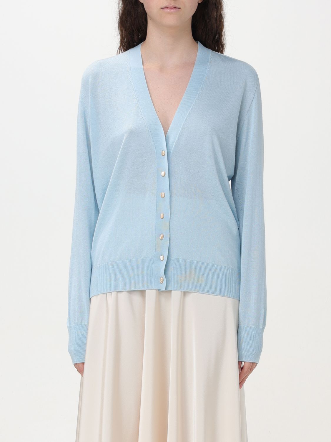 Jil Sander Cardigan JIL SANDER Woman color Blue