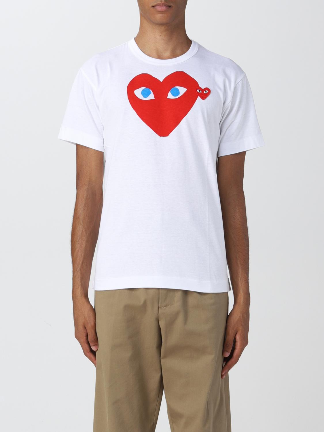 Comme Des Garçons Play T-Shirt COMME DES GARCONS PLAY Men colour White