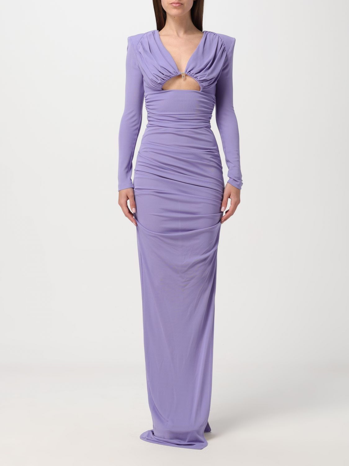 Elisabetta Franchi Dress ELISABETTA FRANCHI Woman colour Violet