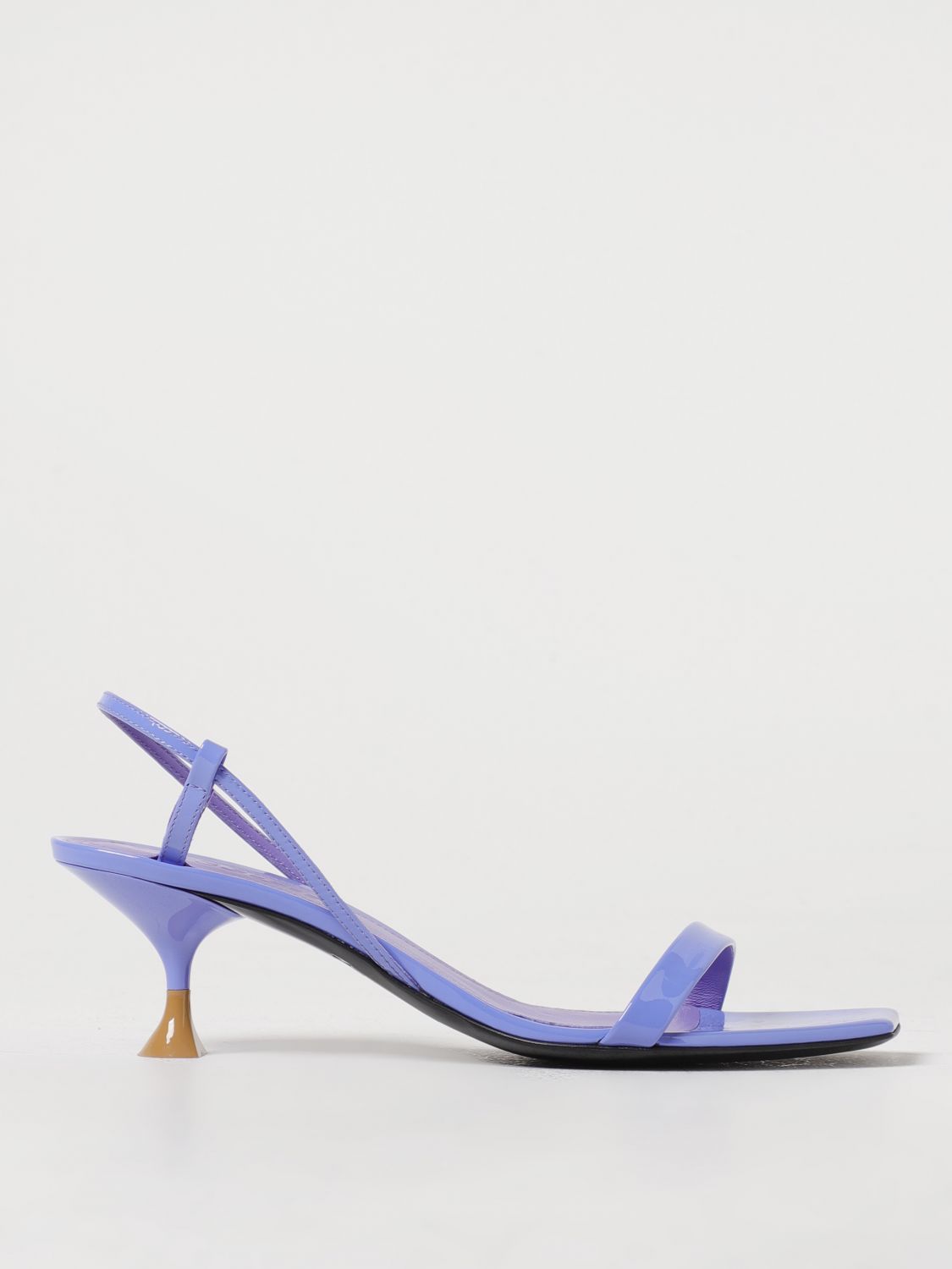 3JUIN Heeled Sandals 3JUIN Woman colour Violet