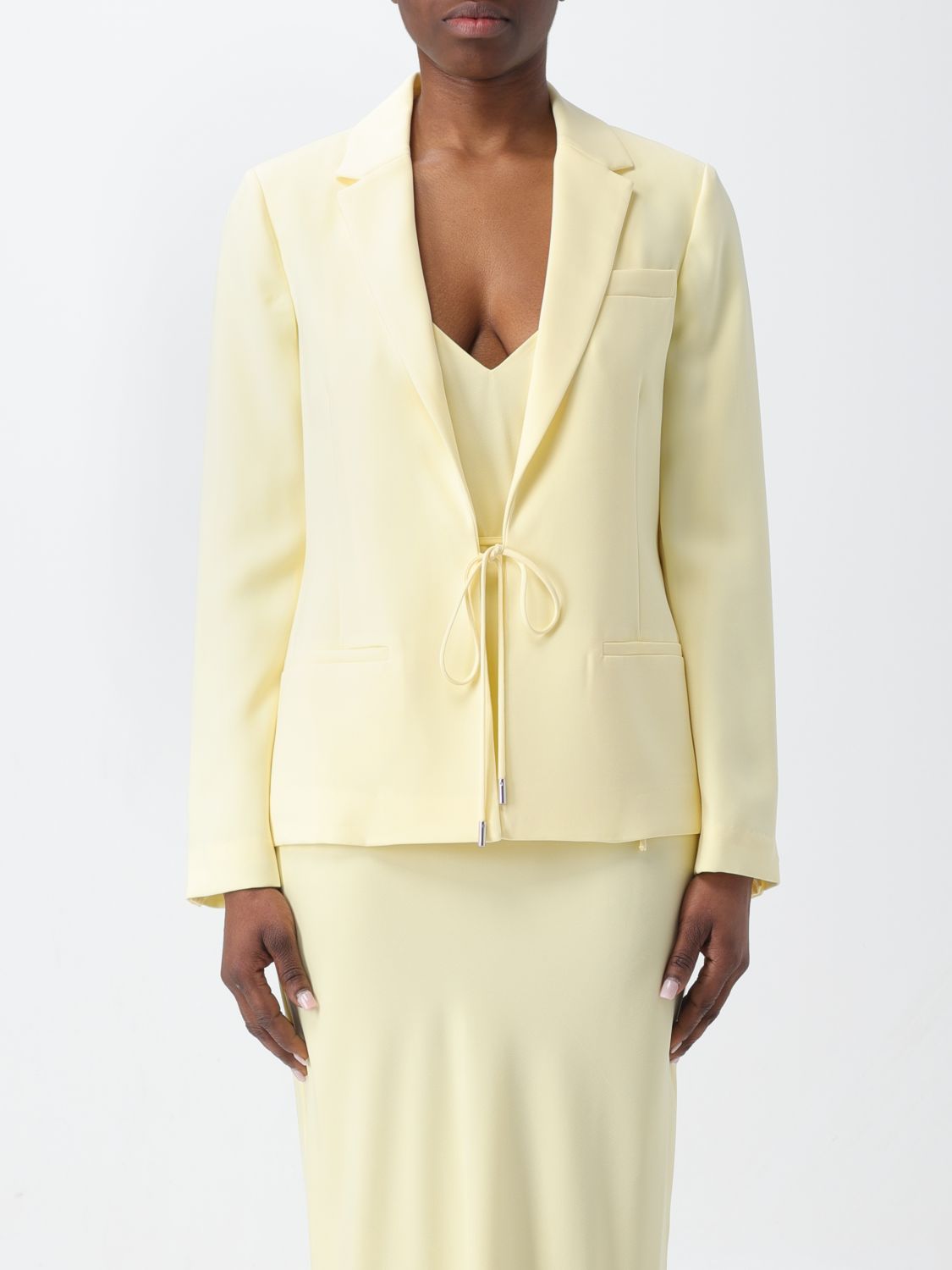 Calvin Klein Blazer CALVIN KLEIN Woman colour Yellow