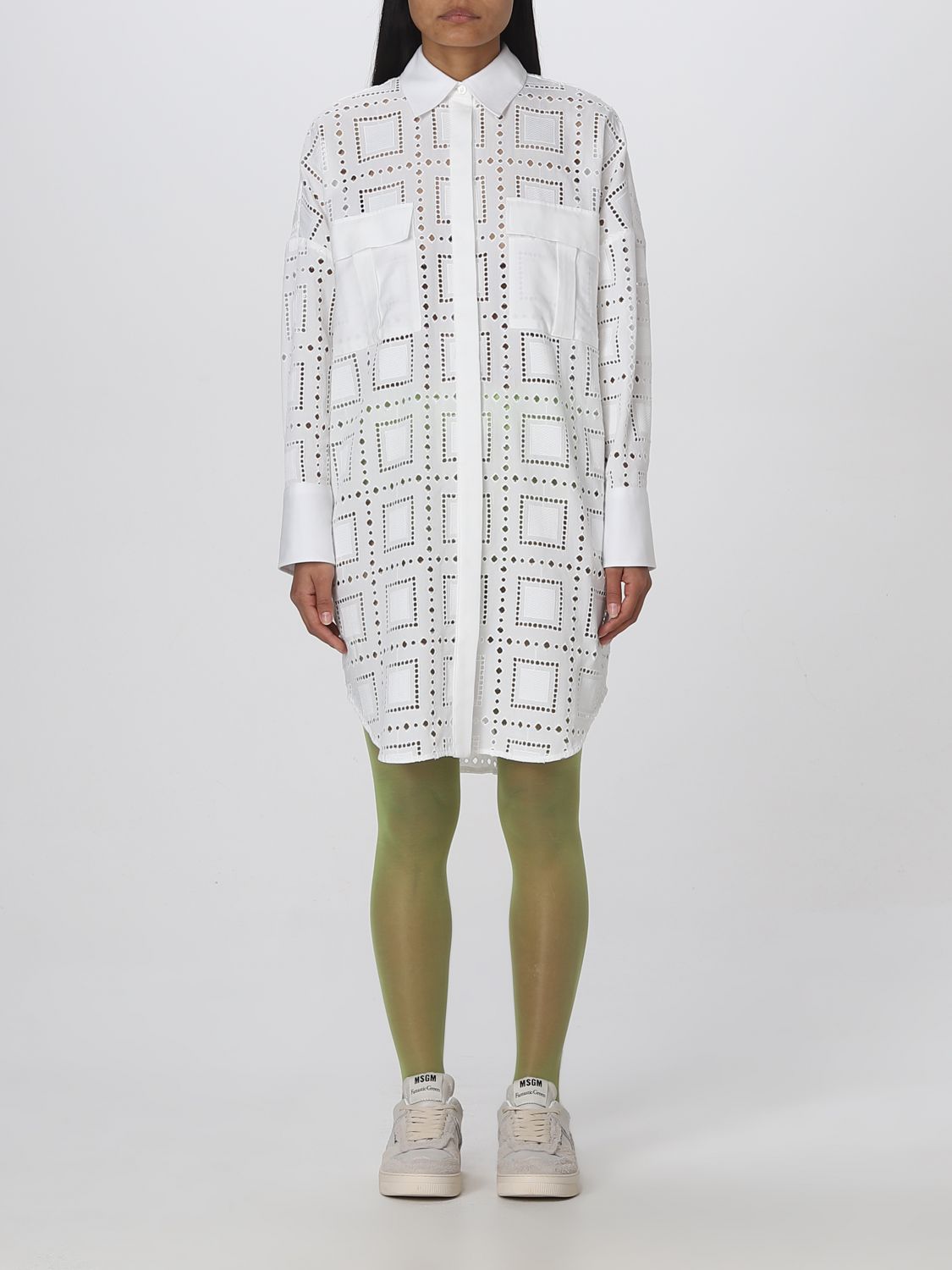 Msgm Dress MSGM Woman colour White