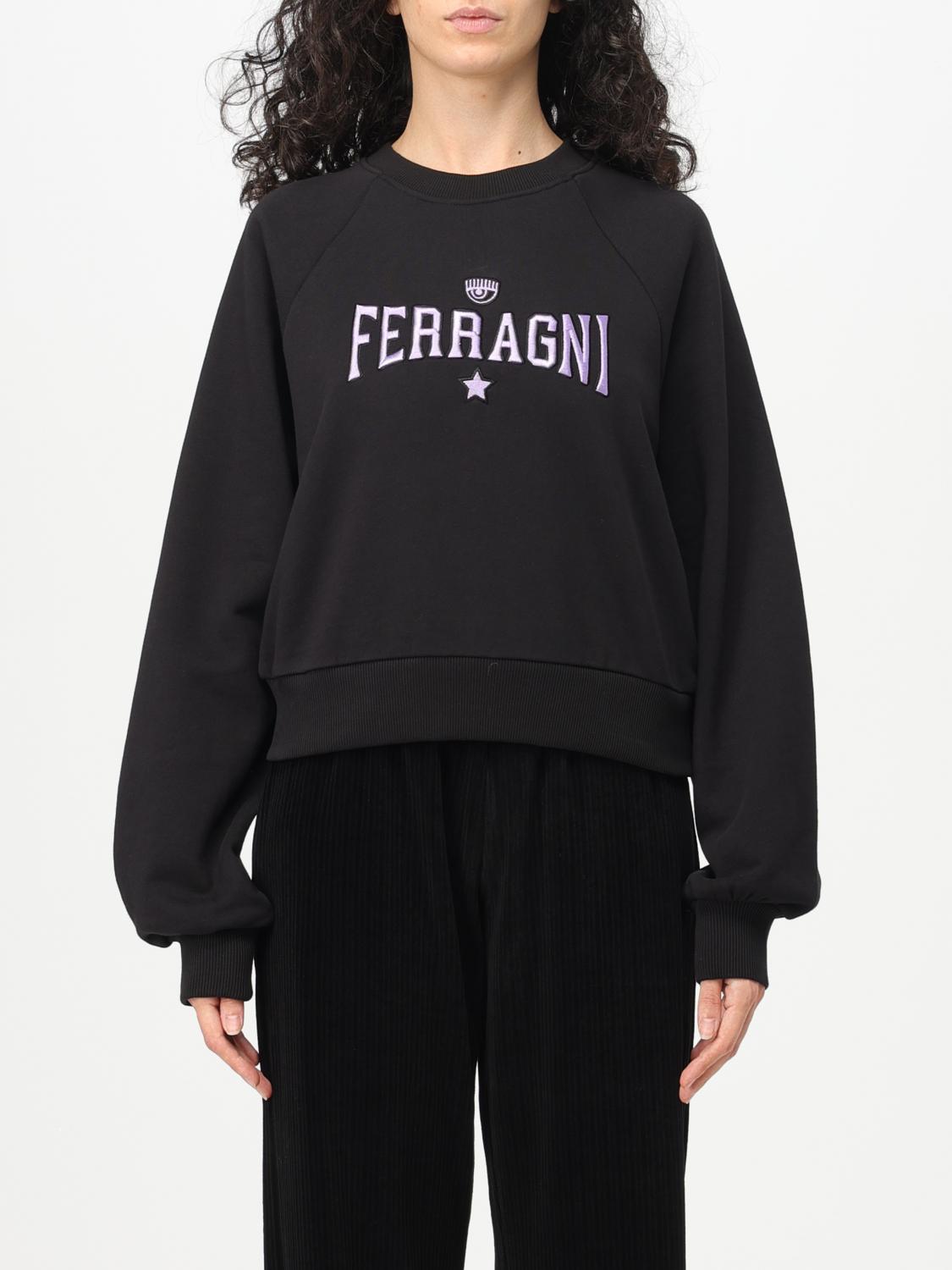 CHIARA FERRAGNI Sweatshirt CHIARA FERRAGNI Woman colour Black