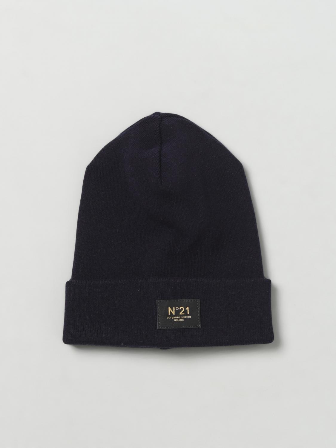 N° 21 Hat N° 21 Men colour Blue