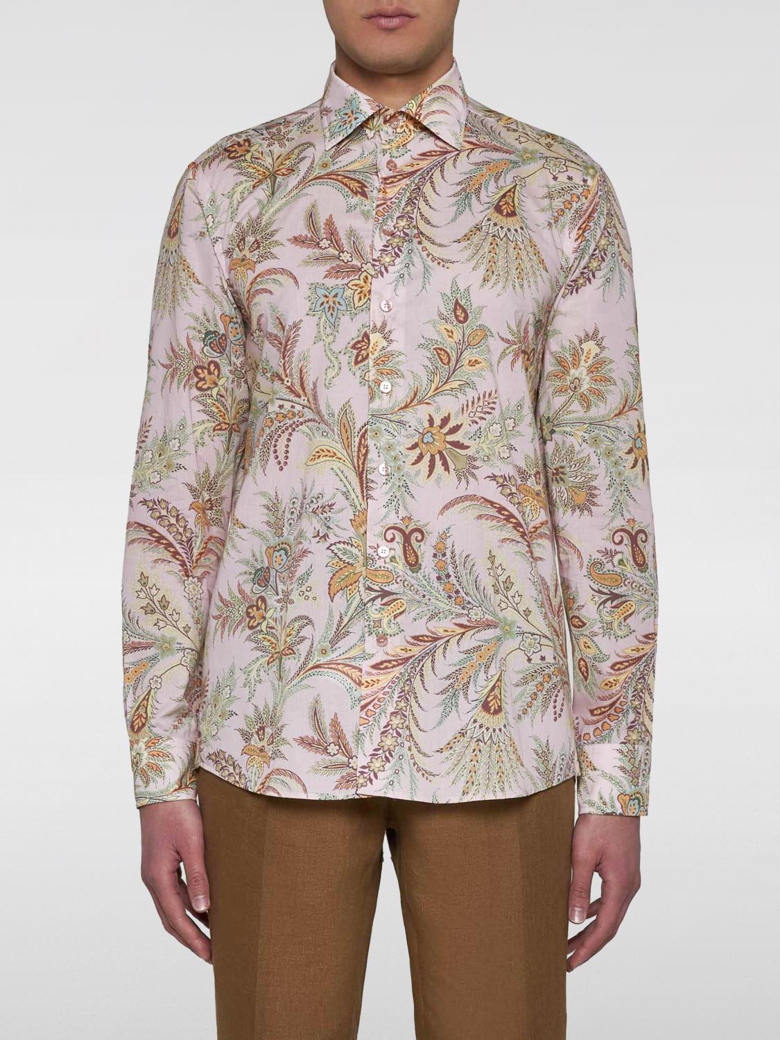 Etro Shirt ETRO Men color Pink