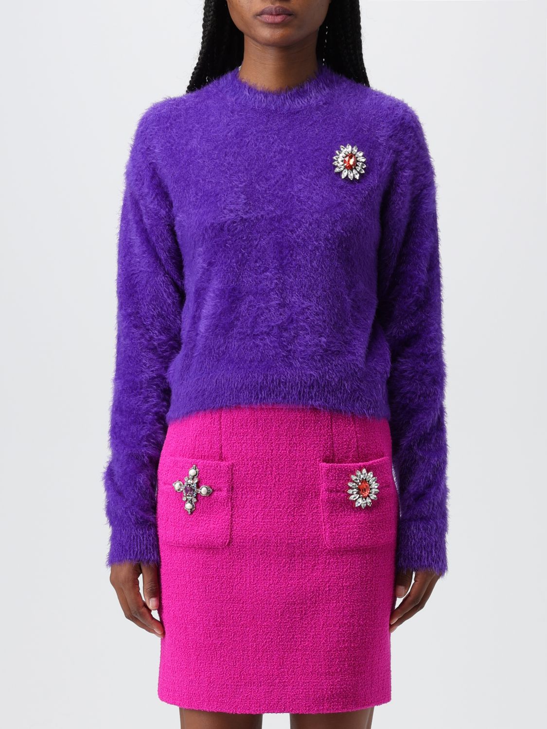 Moschino Couture Jumper MOSCHINO COUTURE Woman colour Violet