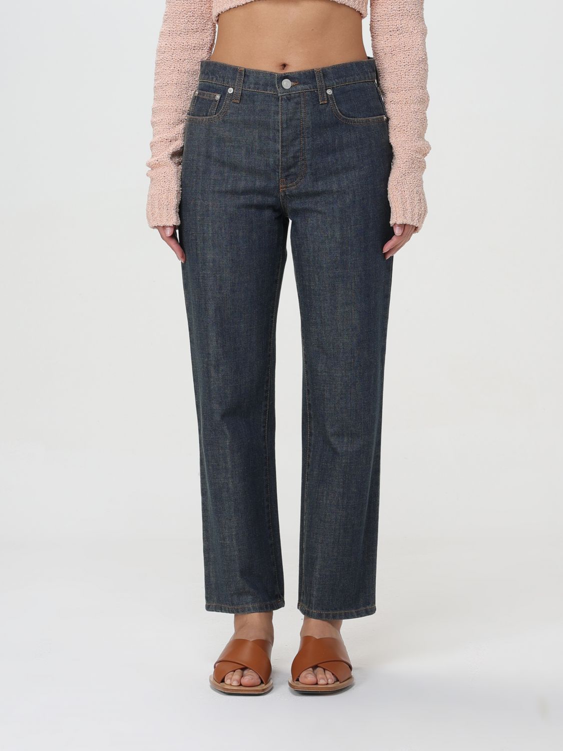 Fabiana Filippi Trousers FABIANA FILIPPI Woman colour Denim