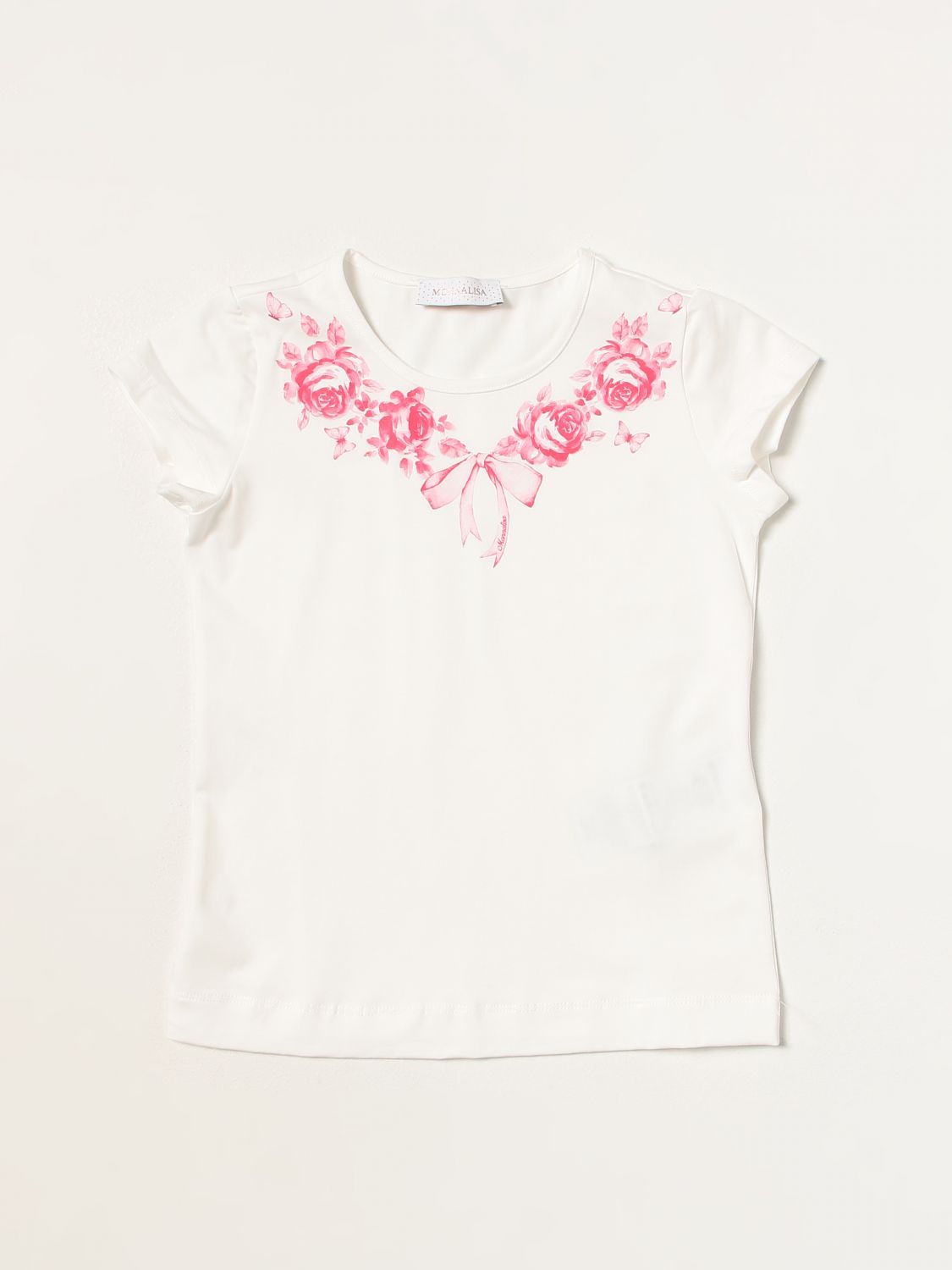 Monnalisa T-Shirt MONNALISA Kids colour White