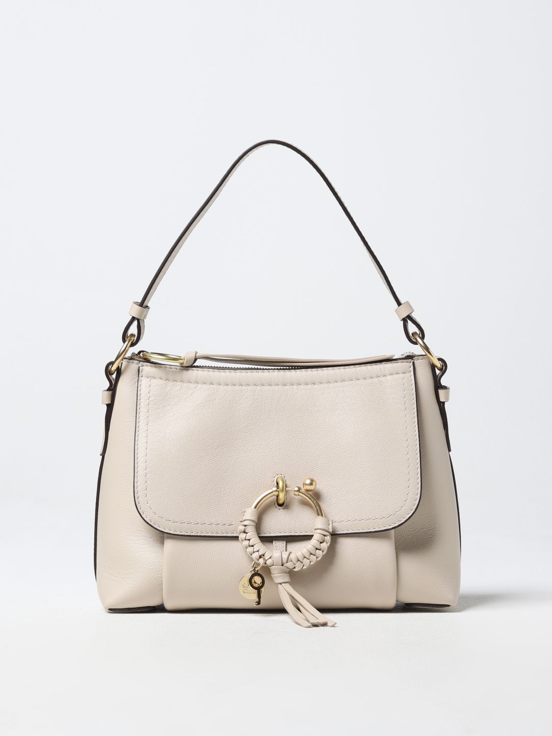 See By Chloé Shoulder Bag SEE BY CHLOÉ Woman colour Beige