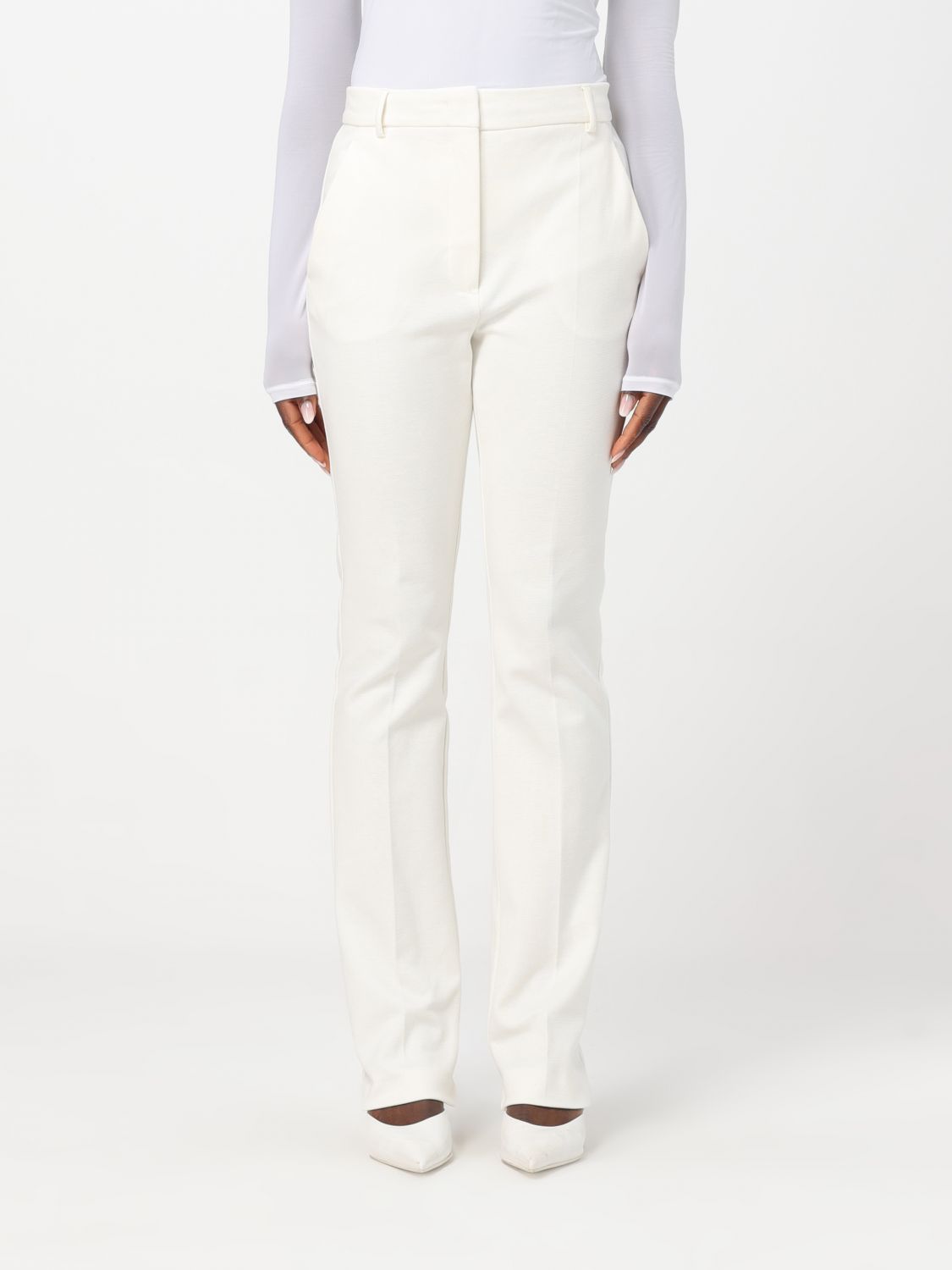 Sportmax Trousers SPORTMAX Woman colour White