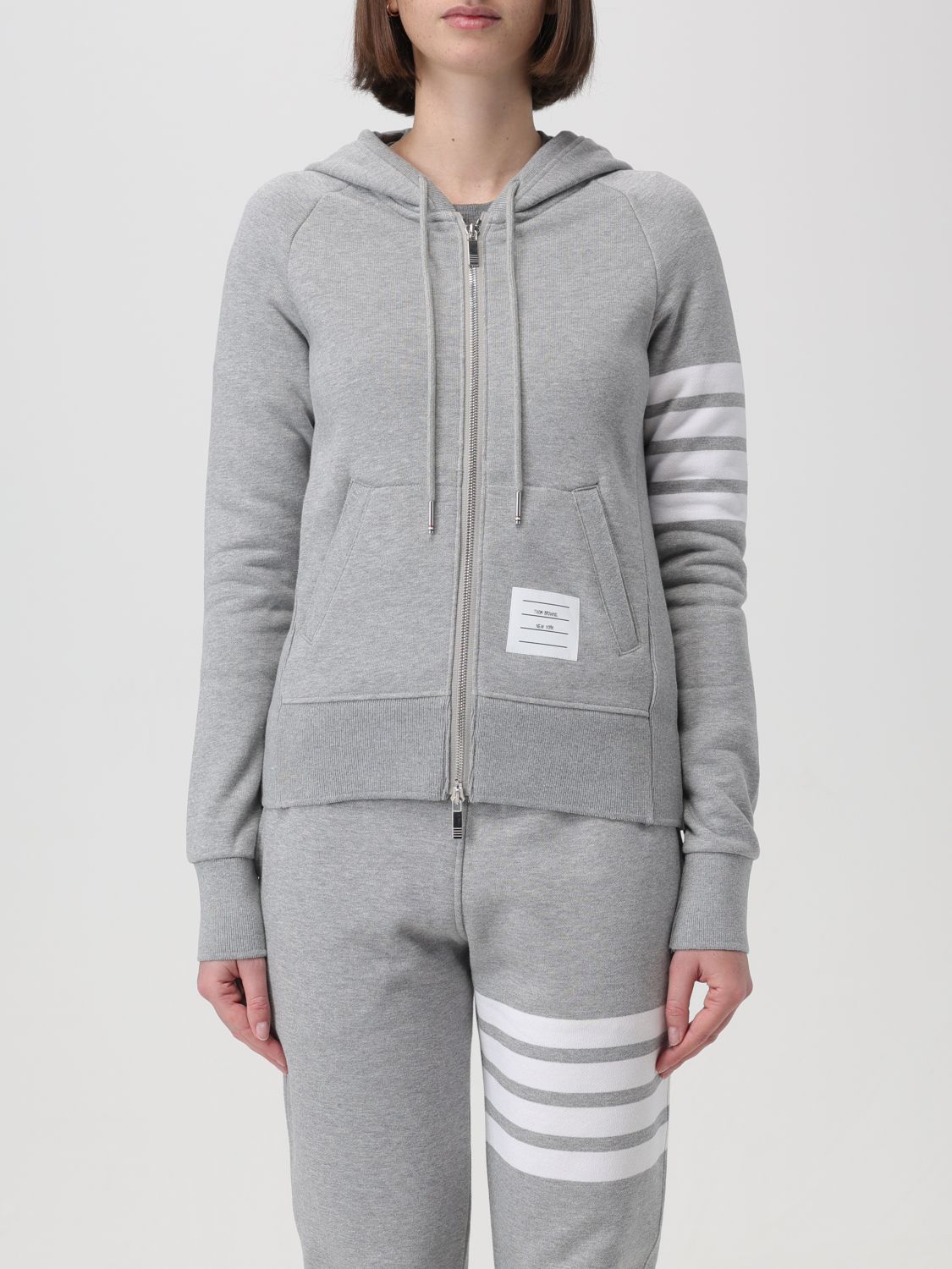 Thom Browne Sweatshirt THOM BROWNE Woman colour Grey