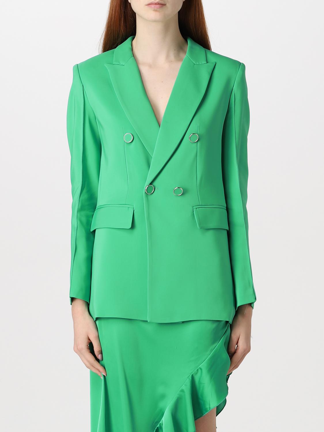 Simona Corsellini Blazer SIMONA CORSELLINI Woman colour Green