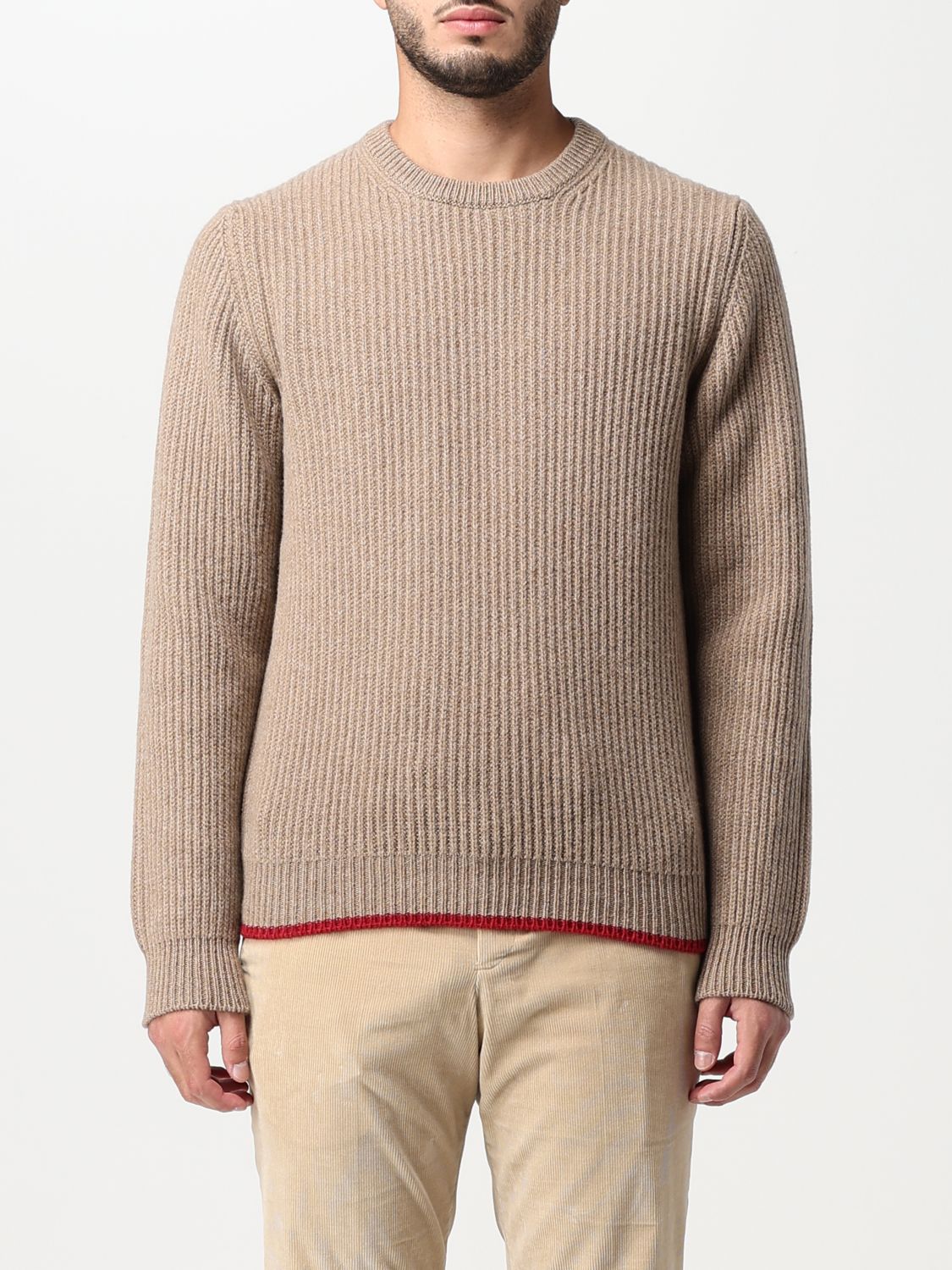 Fay Jumper FAY Men colour Biscuit