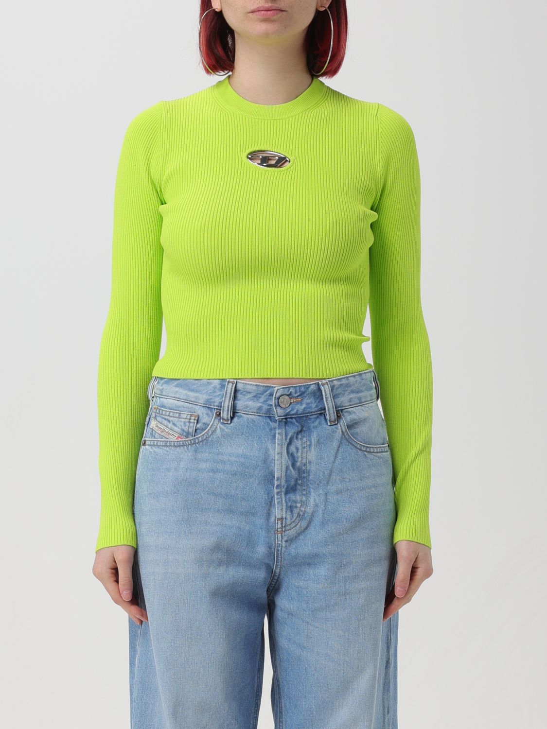 Diesel Jumper DIESEL Woman colour Green