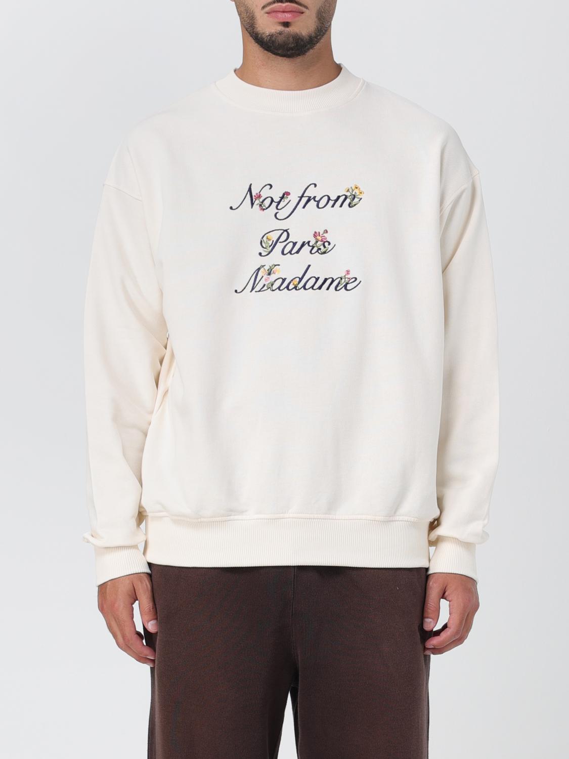 Drôle de Monsieur Sweatshirt DROLE DE MONSIEUR Men colour White