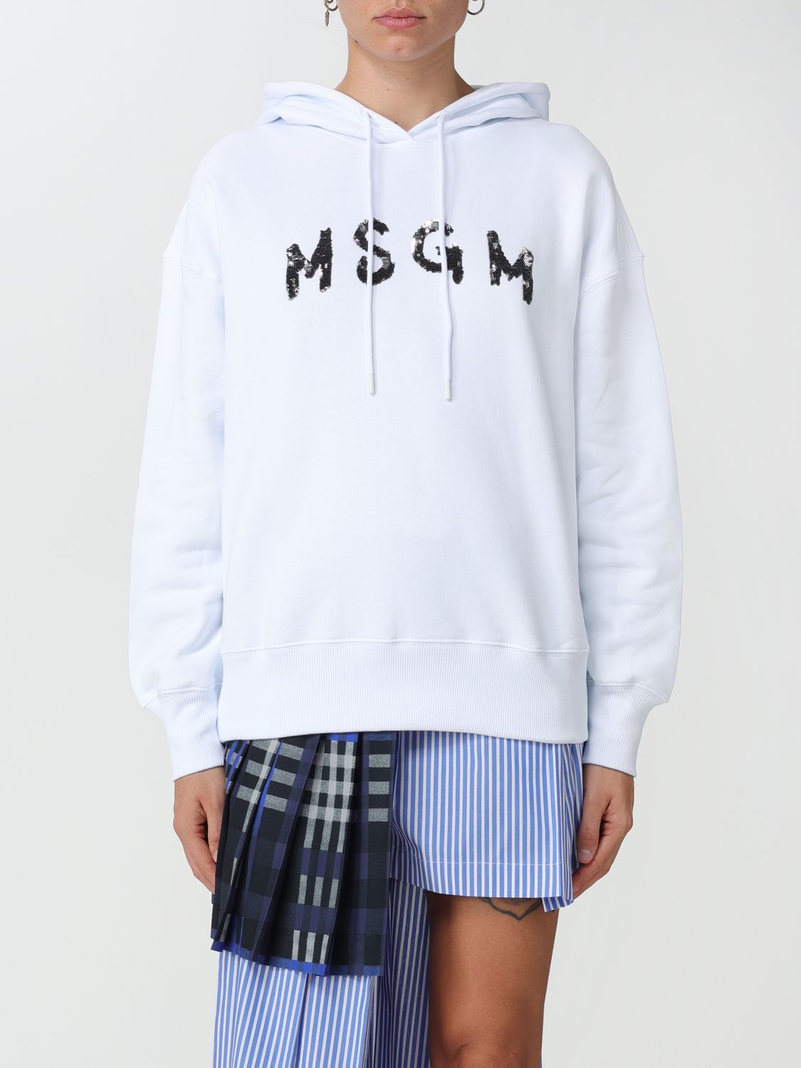 Msgm Sweatshirt MSGM Woman colour White