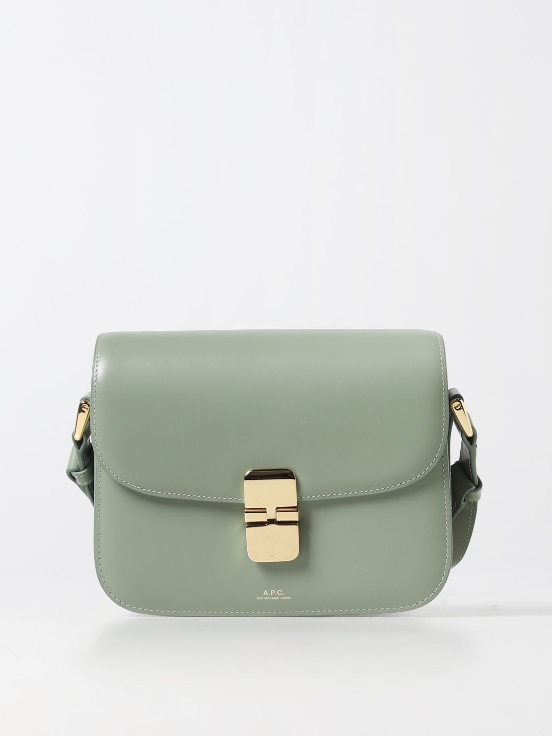 A.P.C. Shoulder Bag A.P.C. Woman colour Sage