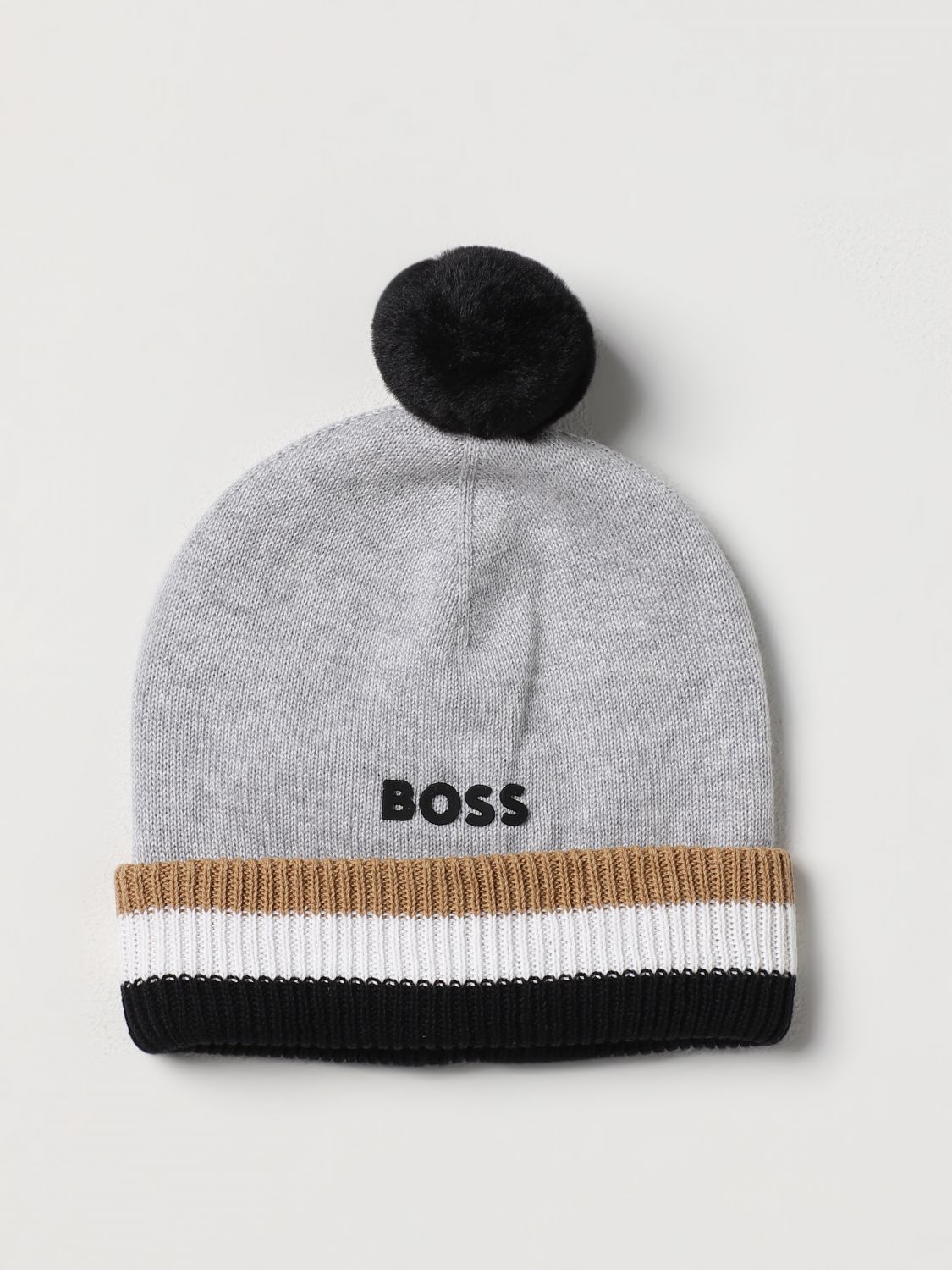 Boss Kidswear Hat BOSS KIDSWEAR Kids colour Grey