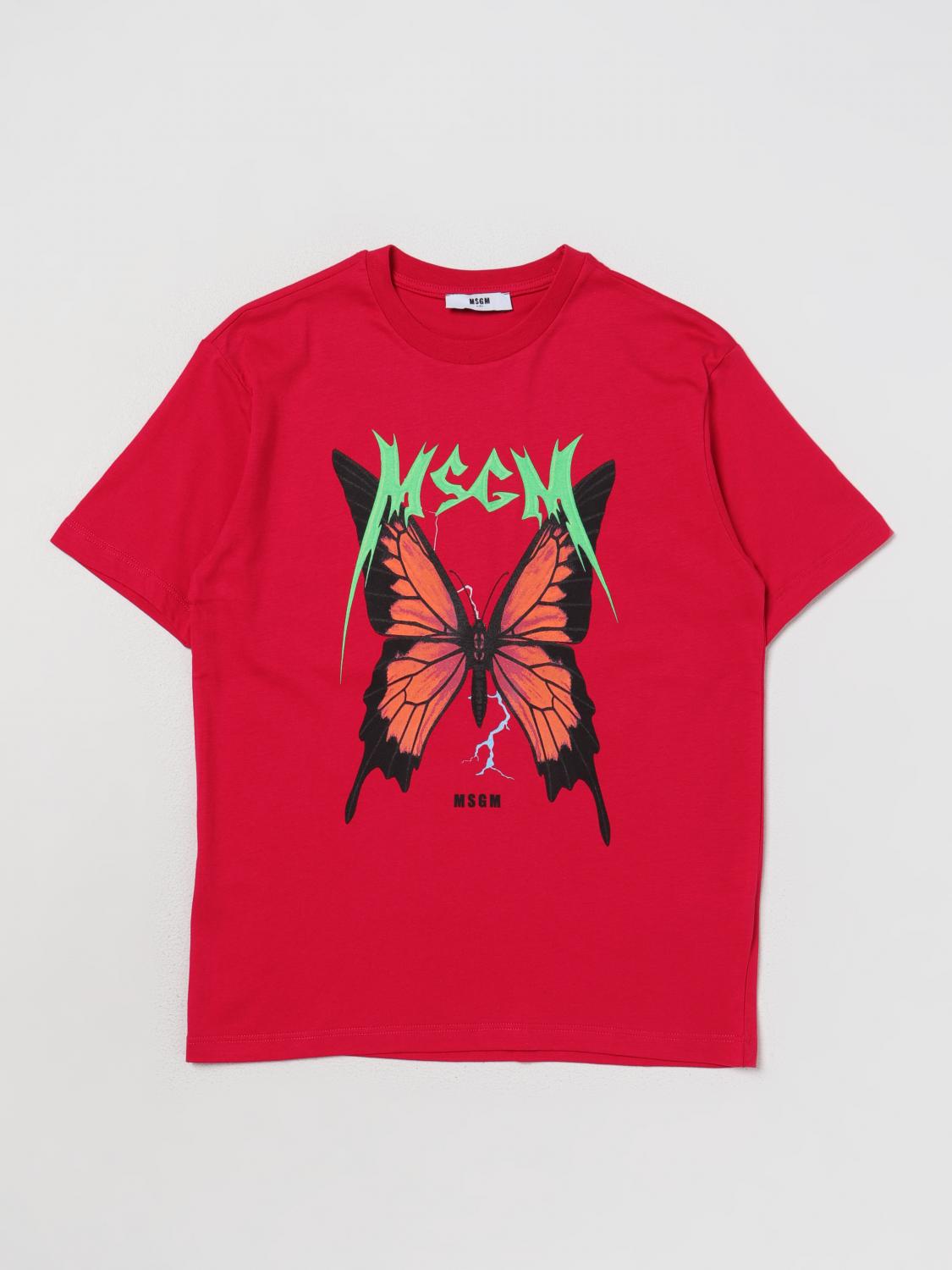 Msgm Kids T-Shirt MSGM KIDS Kids colour Fuchsia