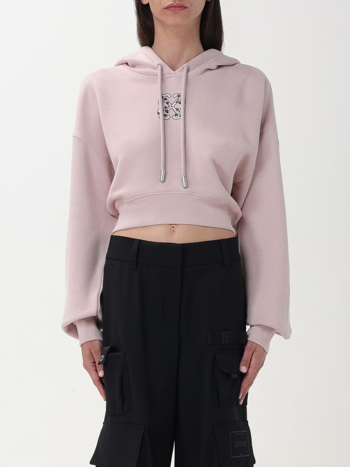 OFF-WHITE Sweatshirt OFF-WHITE Woman colour Pink