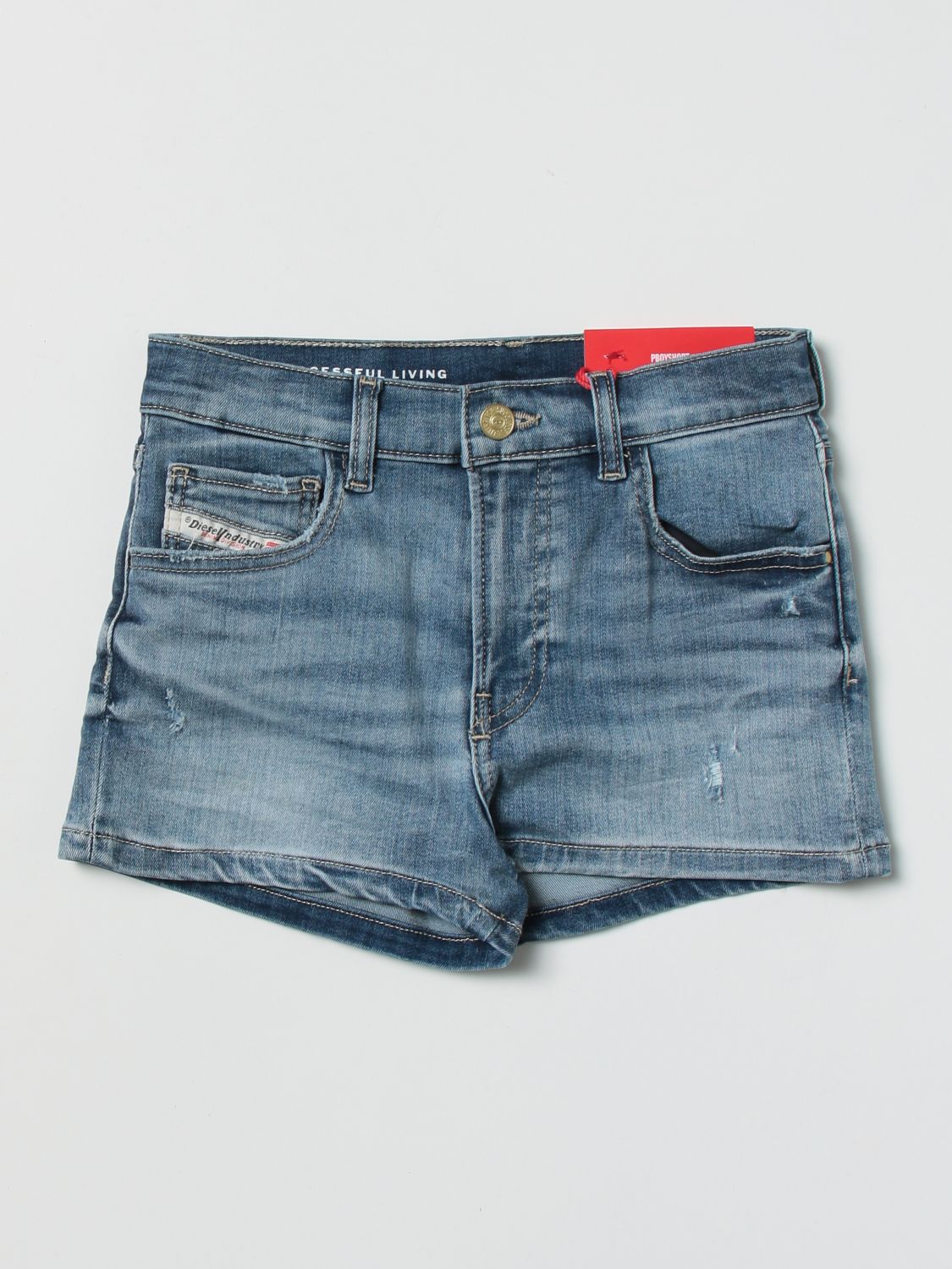 Diesel Short DIESEL Kids colour Denim