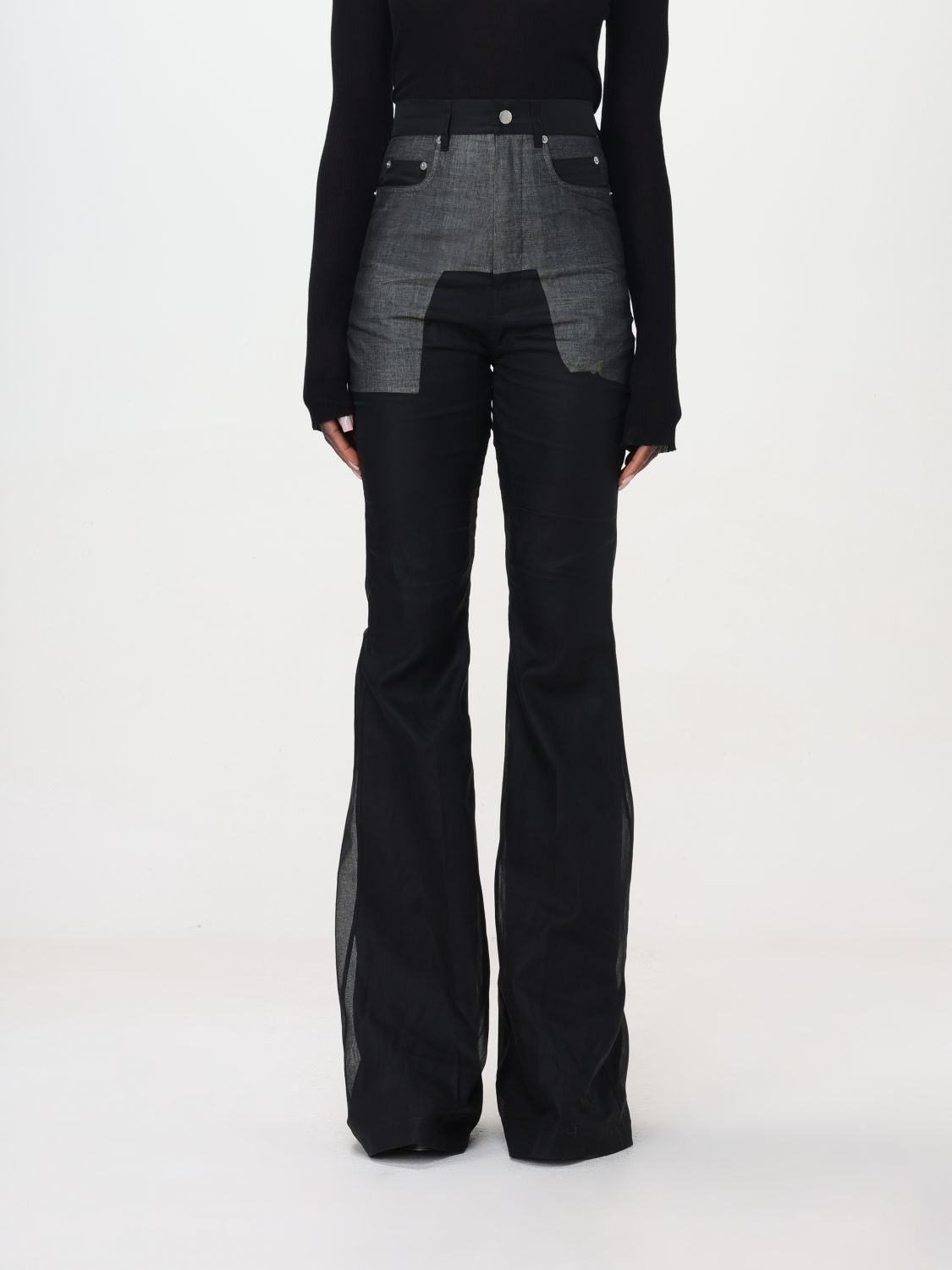 Rick Owens Trousers RICK OWENS Woman colour Black