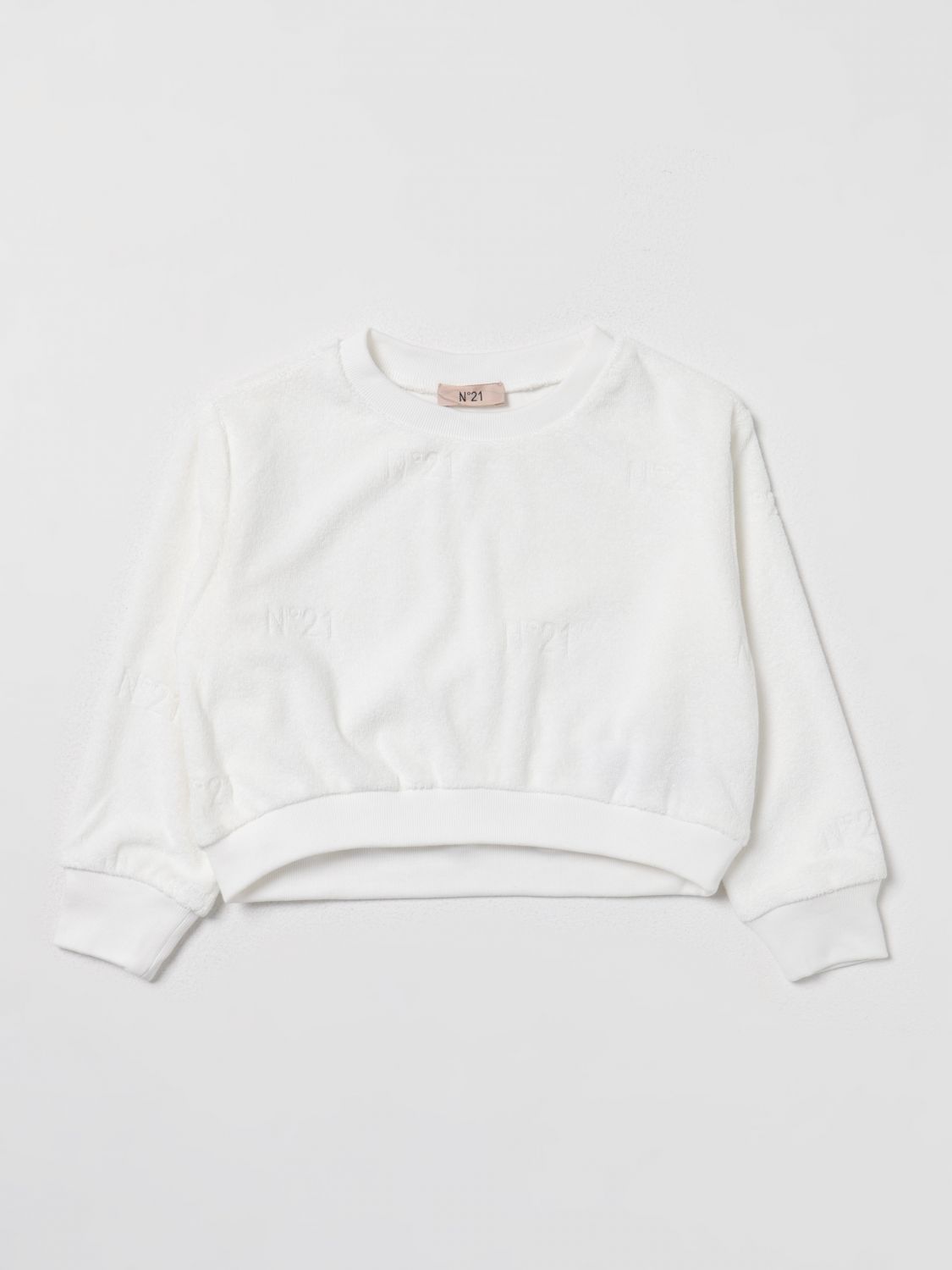 N° 21 Jumper N° 21 Kids colour White