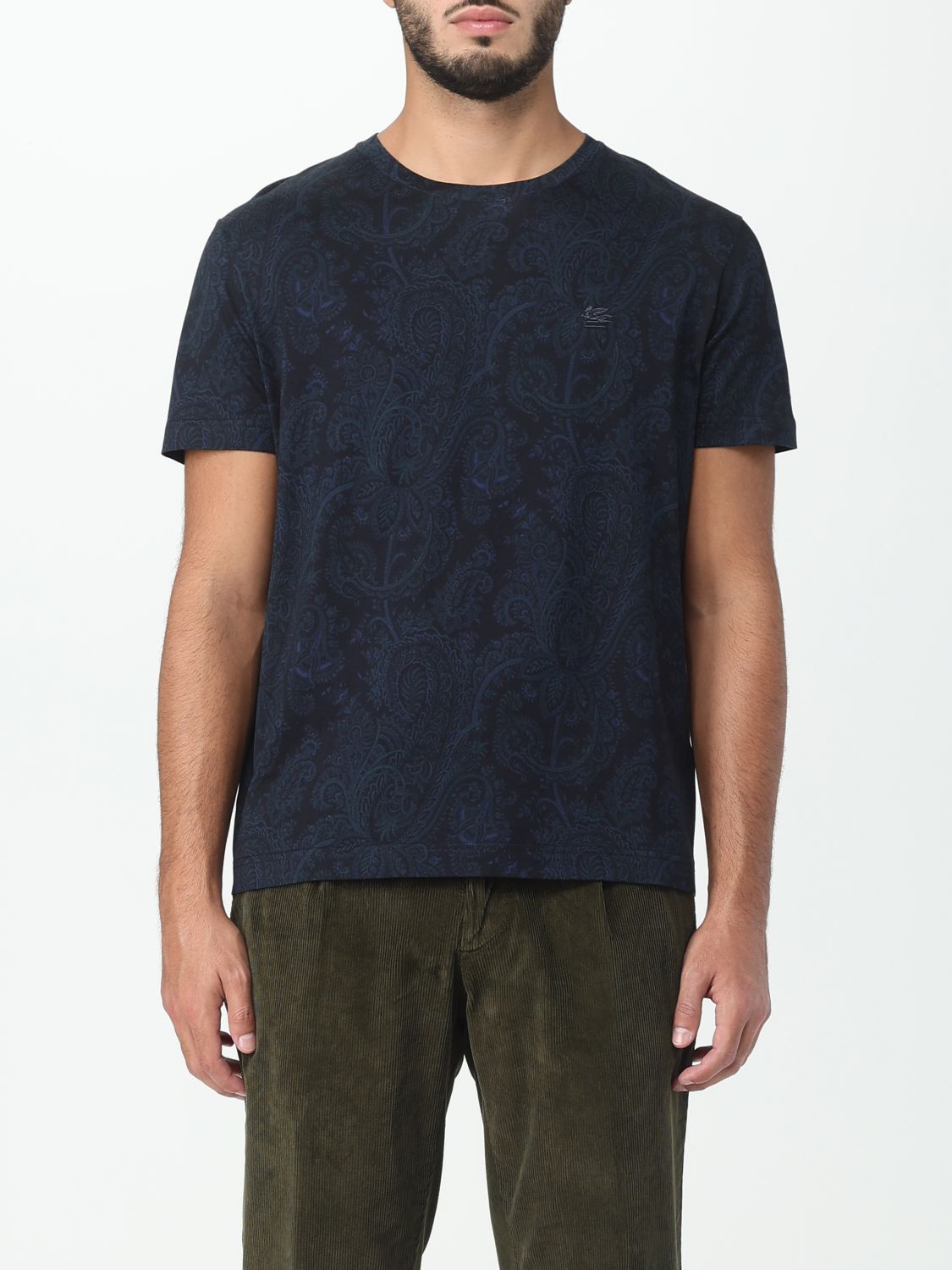 Etro T-Shirt ETRO Men colour Blue