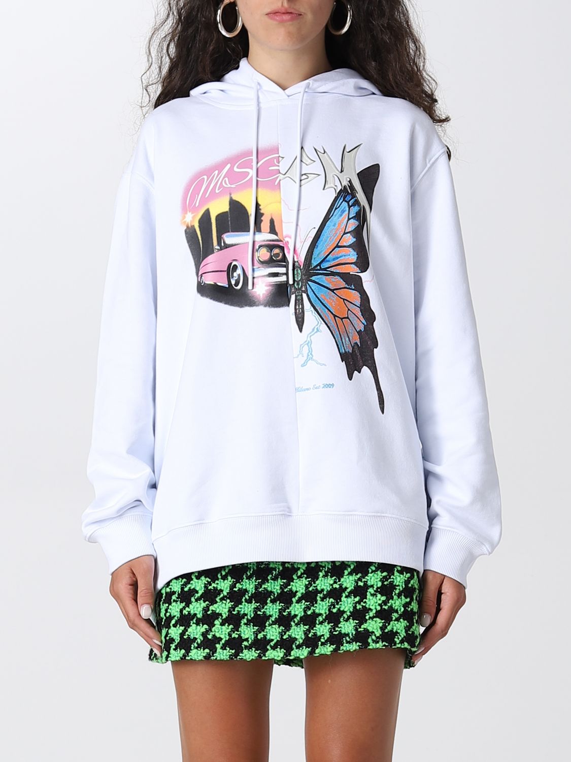 Msgm Sweatshirt MSGM Woman colour White