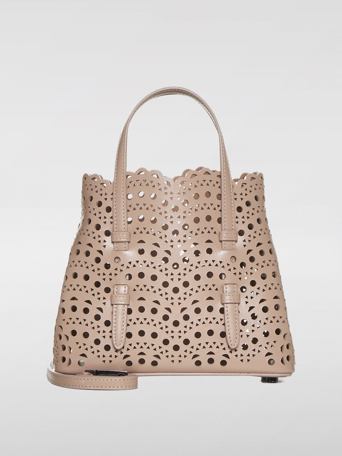 Alaïa Handbag ALAÏA Woman color Sand