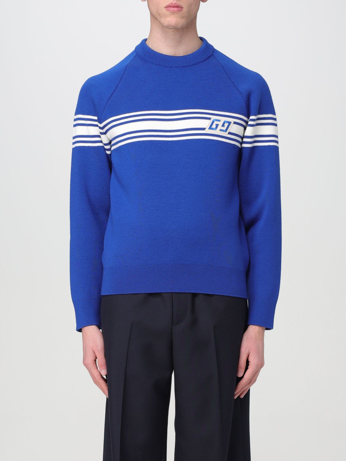 Gucci Sweater GUCCI Men color Blue