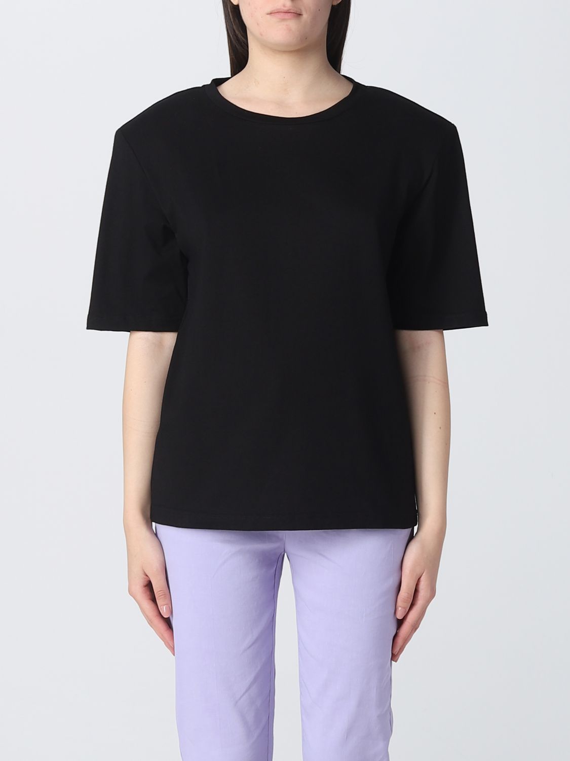 Weili Zheng T-Shirt WEILI ZHENG Woman colour Black