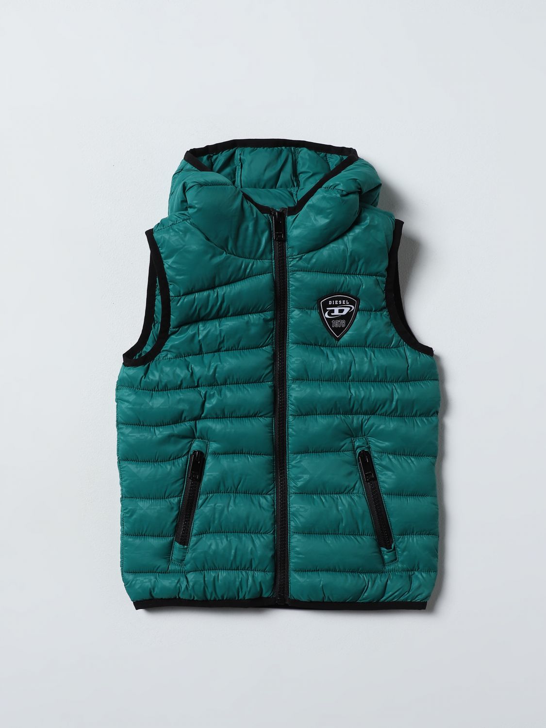 Diesel Waistcoat DIESEL Kids colour Green