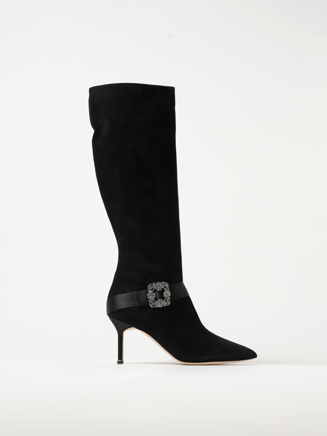 Manolo Blahnik Boots MANOLO BLAHNIK Woman colour Black