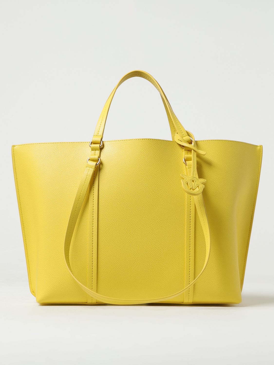 Pinko Tote Bags PINKO Woman colour Yellow