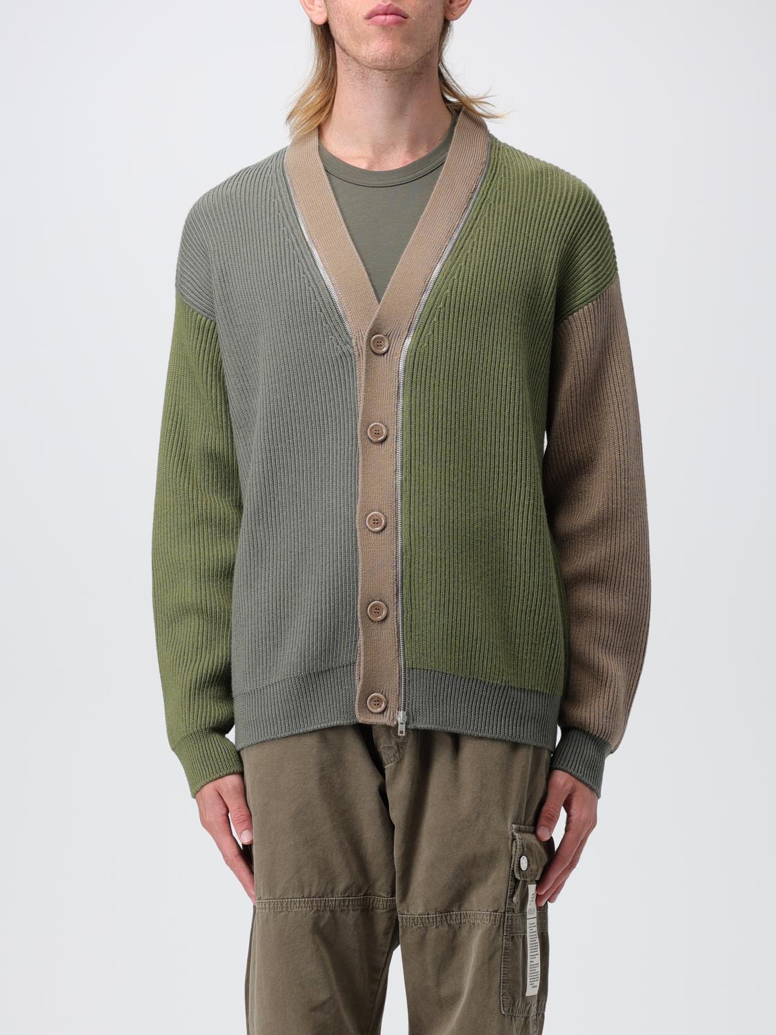 Moschino Couture Cardigan MOSCHINO COUTURE Men colour Green