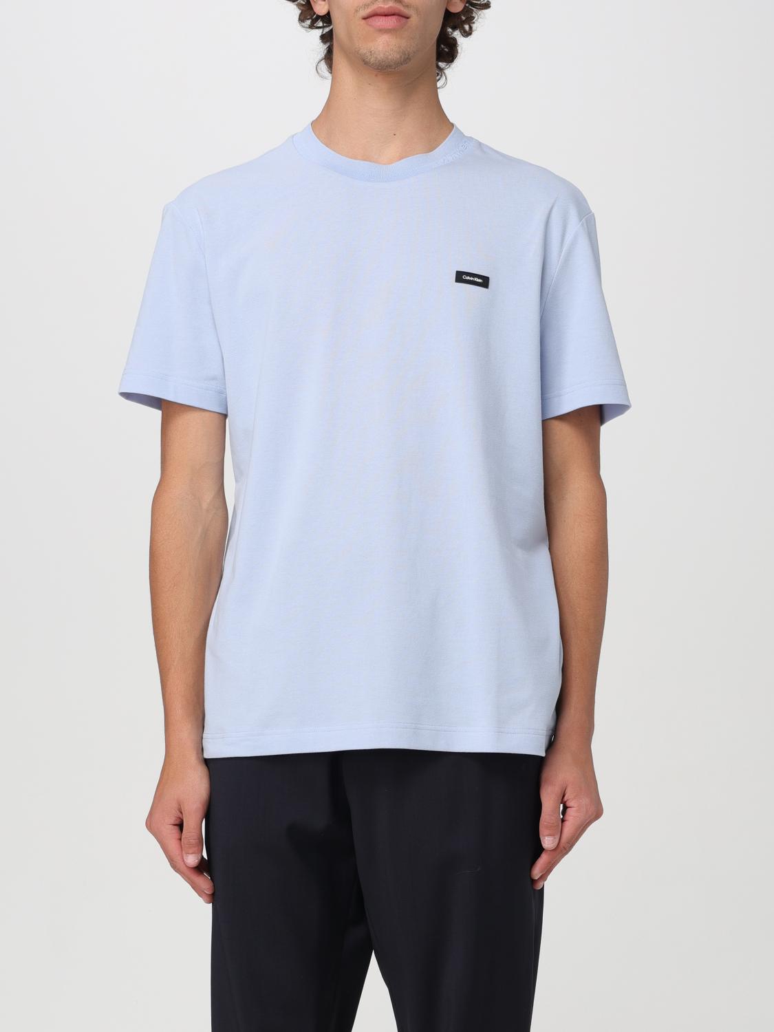 Calvin Klein T-Shirt CALVIN KLEIN Men color Gnawed Blue