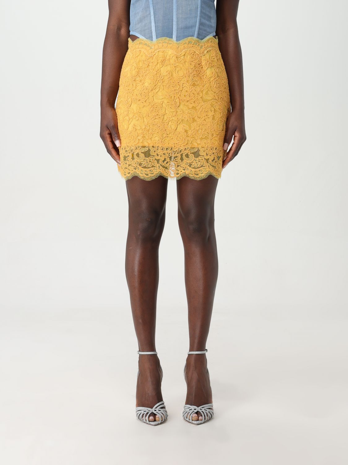 Ermanno Scervino Skirt ERMANNO SCERVINO Woman color Yellow