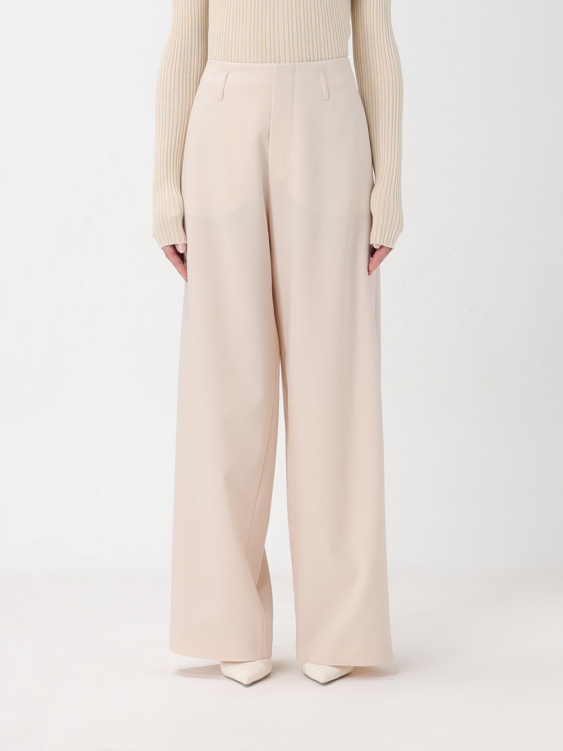 Philosophy Di Lorenzo Serafini Trousers PHILOSOPHY DI LORENZO SERAFINI Woman colour Ivory