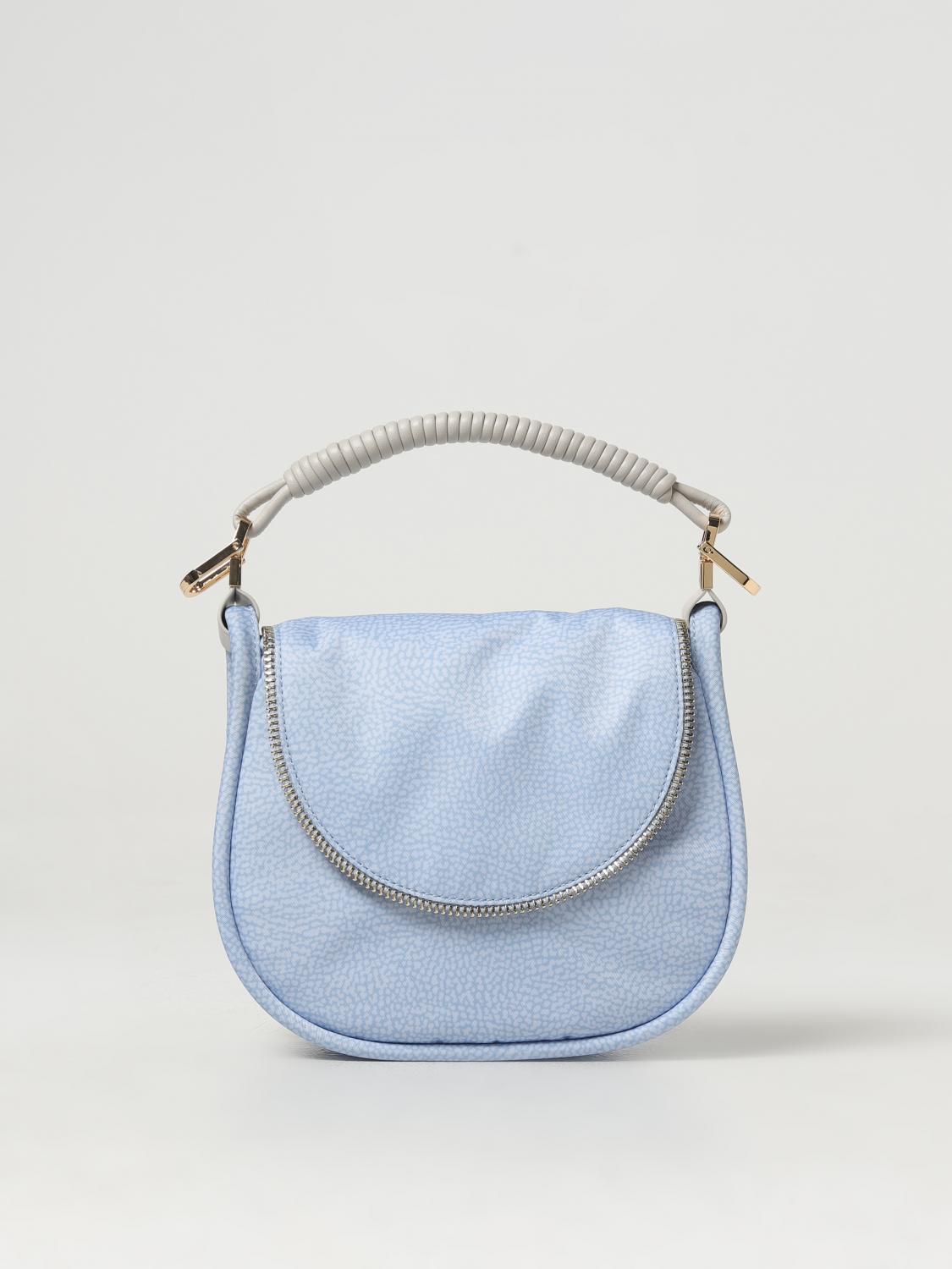 Borbonese Shoulder Bag BORBONESE Woman color Sky Blue