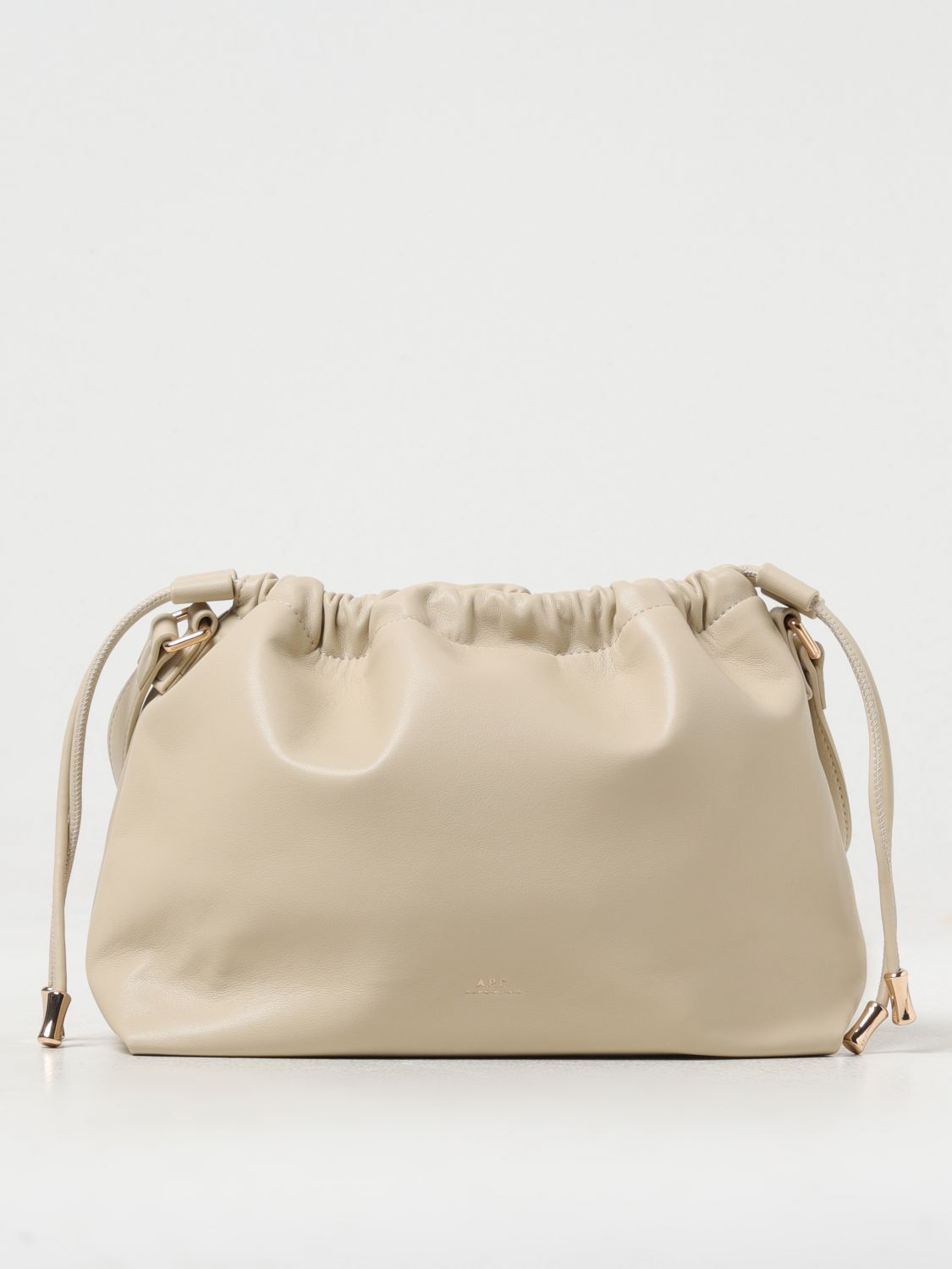 A.P.C. Crossbody Bags A.P.C. Woman colour Cream