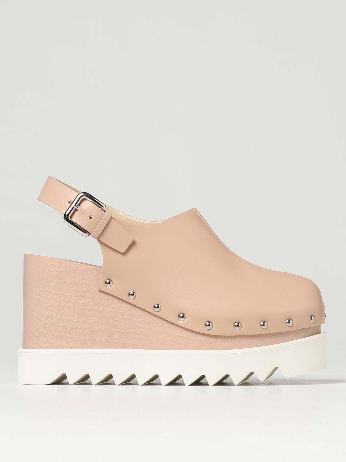 Stella McCartney Wedge Shoes STELLA MCCARTNEY Woman colour Blush Pink