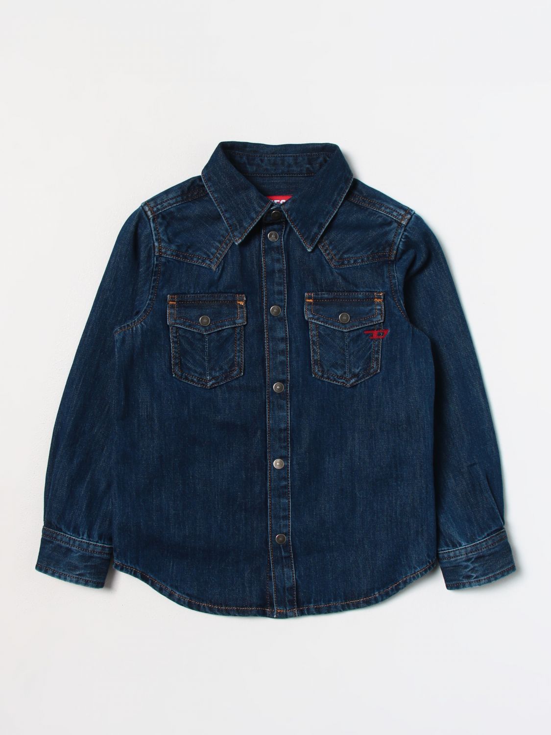 Diesel Shirt DIESEL Kids colour Blue