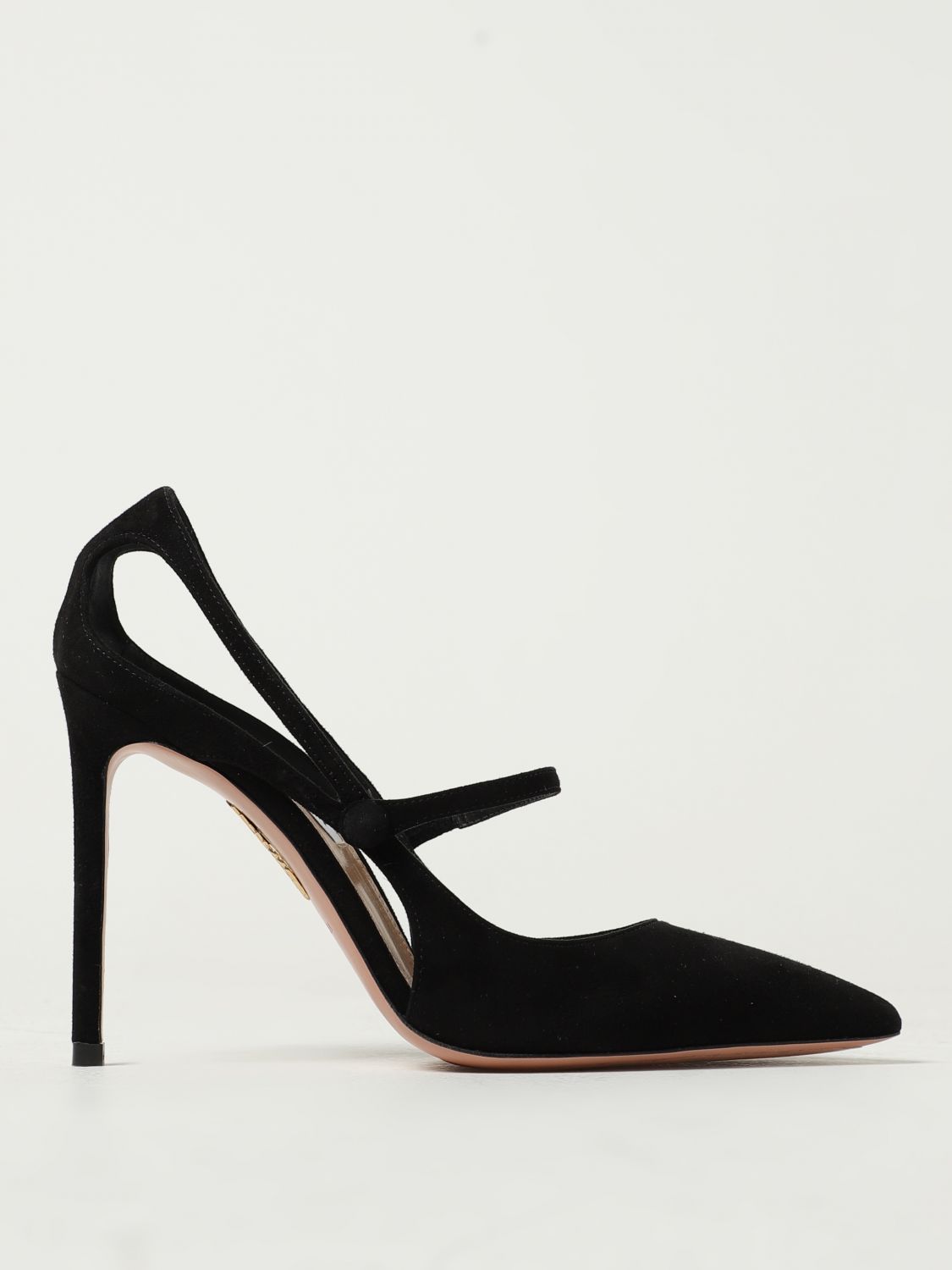 Aquazzura High Heel Shoes AQUAZZURA Woman colour Black