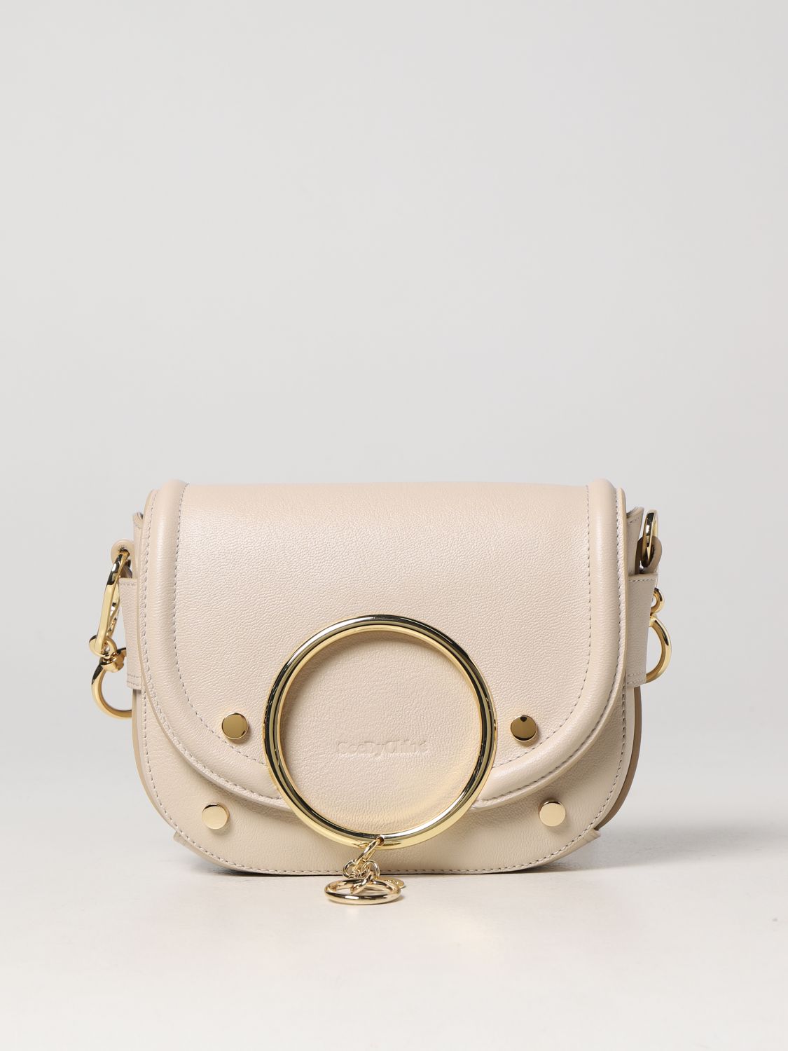 See By Chloé Crossbody Bags SEE BY CHLOÉ Woman colour Beige