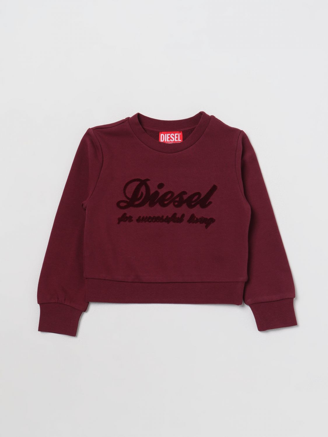 Diesel Jumper DIESEL Kids colour Wine