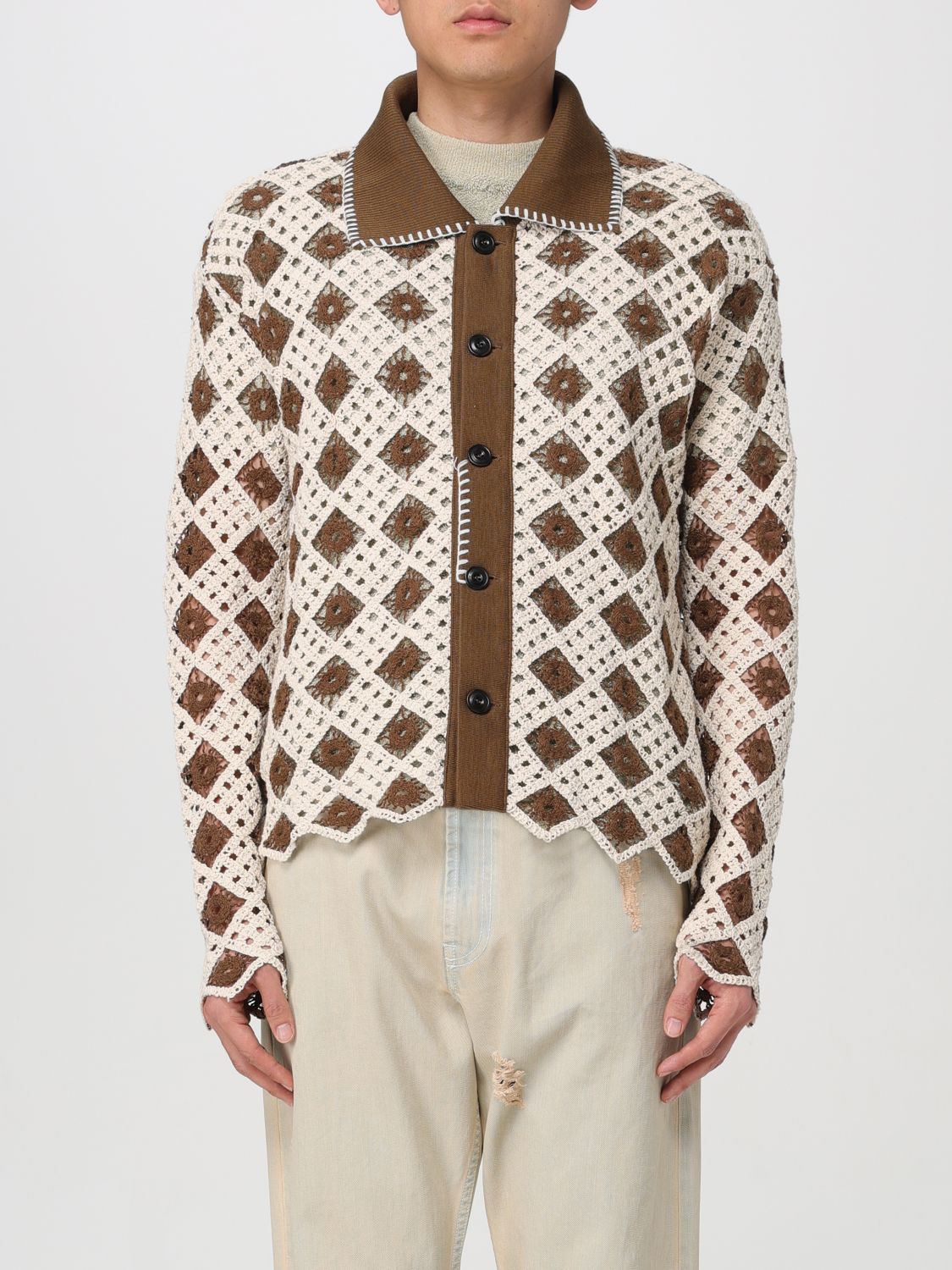 Andersson Bell Cardigan ANDERSSON BELL Men colour Brown